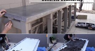 How To Make Your Own Concrete Countertop