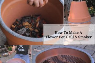 How To Make A Flower Pot Grill & Smoker