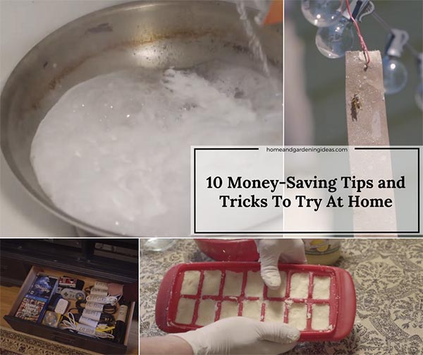 10 Money-Saving Tips and Tricks To Try At Home
