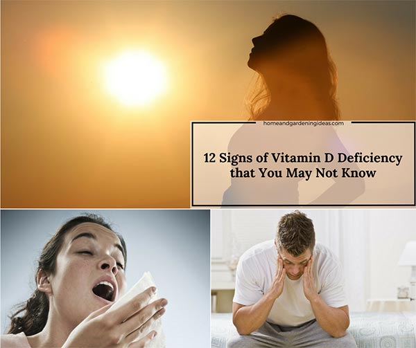 12 Signs of Vitamin D Deficiency that You May Not Know