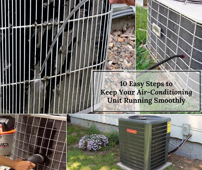 10 Easy Steps to Keep Your Air-Conditioning Unit Running Smoothly