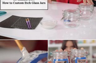 How to Custom Etch Glass Jars: 30 Minute DIY