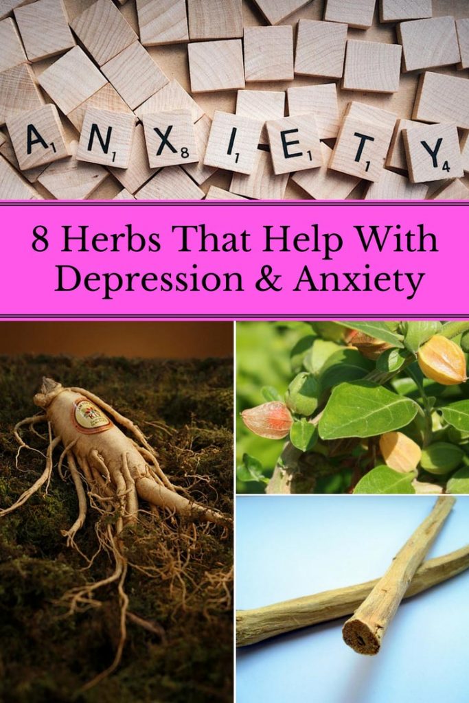 8 Herbs That Help with Depression & Anxiety