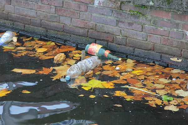 contaminated water