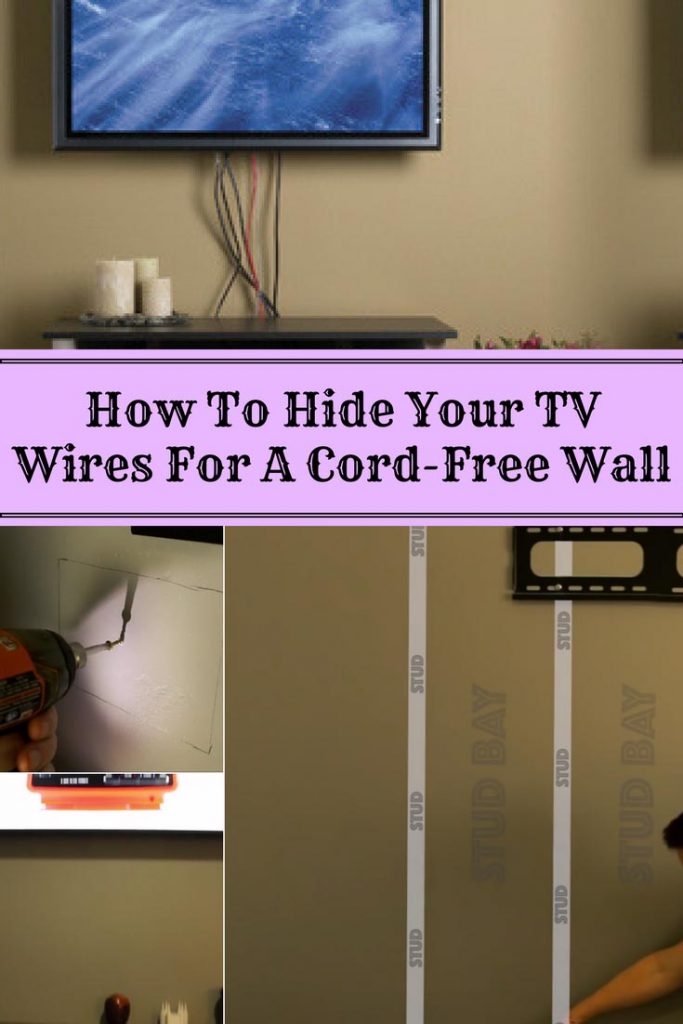 How To Hide Your TV Wires For A Cord-Free Wall