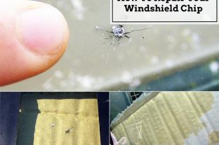 How To Repair A Windshield Chip For $10