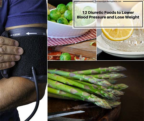 12 Diuretic Foods To Lower Blood Pressure And Lose Weight