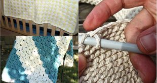 12 Beautiful DIY Crochet Baby Blankets