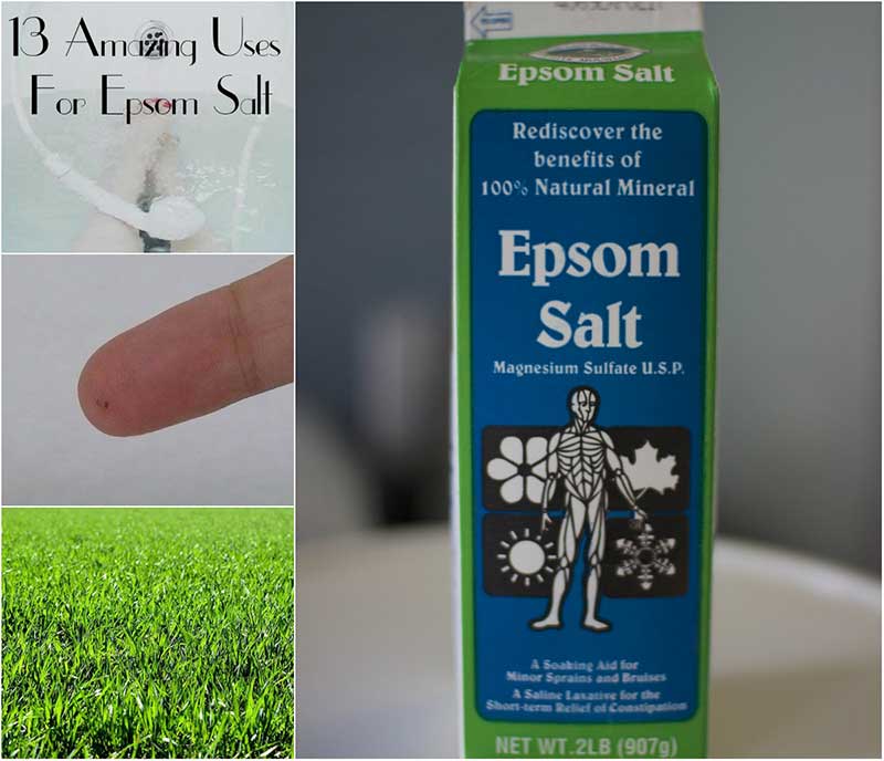 13 Amazing Uses For Epsom Salt