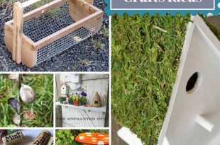 14 DIY Garden Crafts Ideas