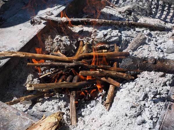 Fireplace Ash