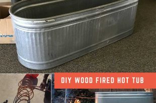 DIY Wood Fired Hot Tub