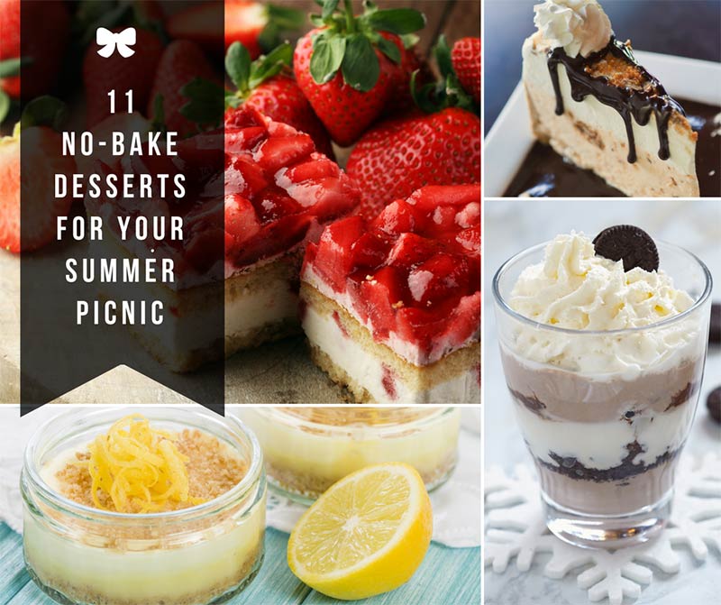 Desserts For Summer Picnics : 36 Easy No-Bake Summer Desserts - Simple ...