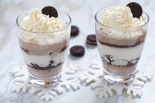 Oreo Delight with Chocolate Pudding