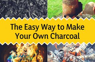 The Easy Way to Make Your Own Charcoal