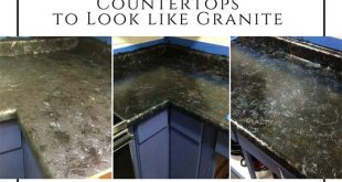 How to Paint Your Countertops to Look like Granite