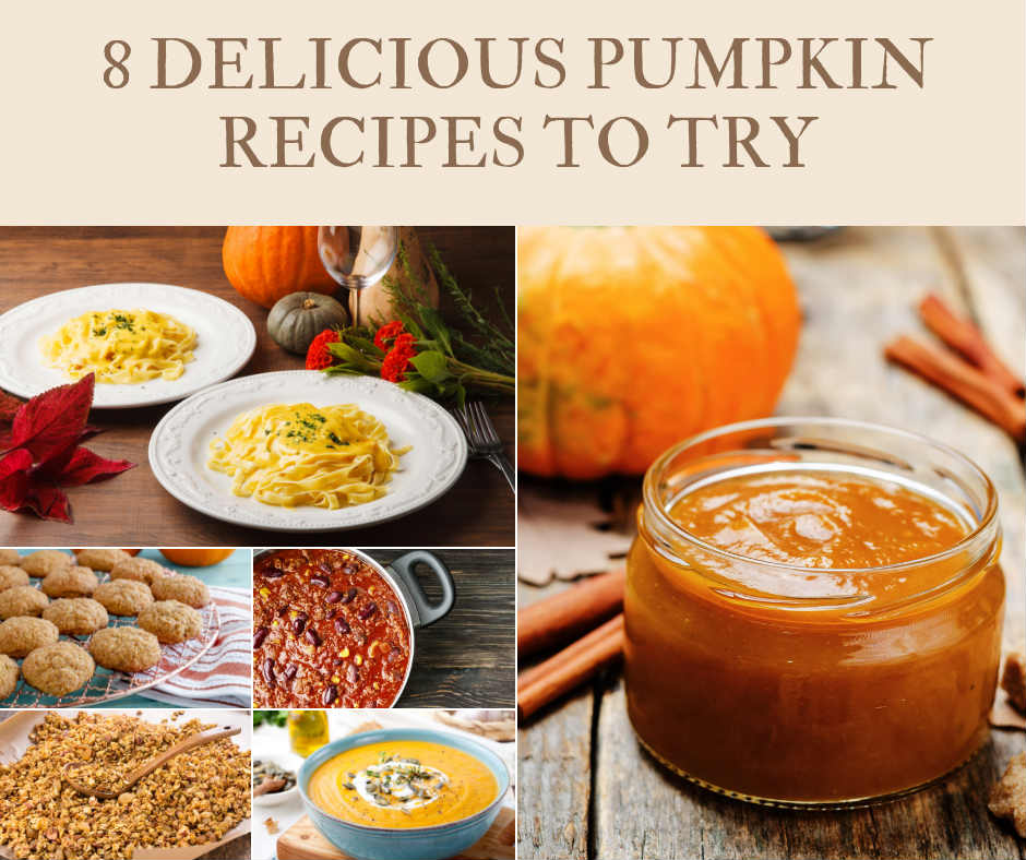8 Delicious Pumpkin Recipes to Try