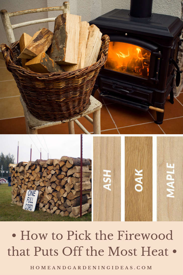How to Pick the Firewood that Puts Off the Most Heat