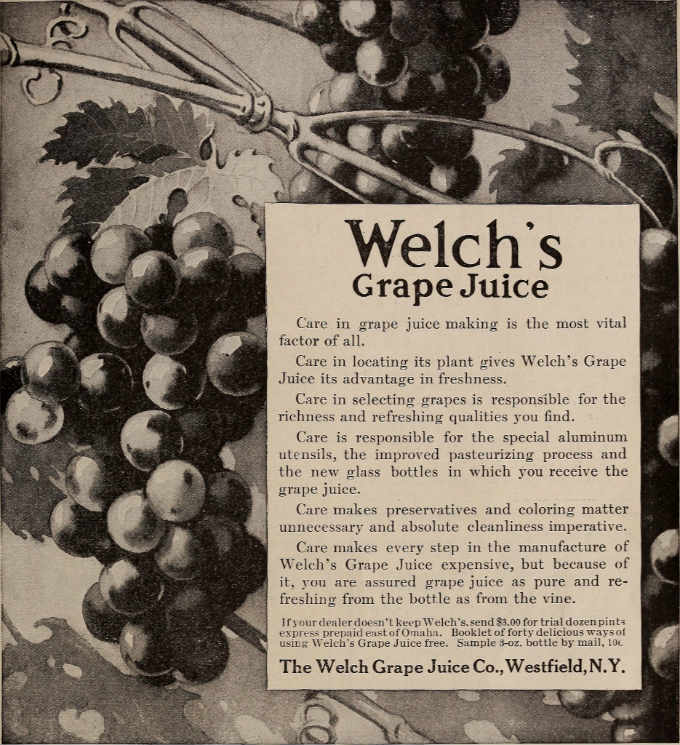Welch’s Grape Fruit Juice Wine