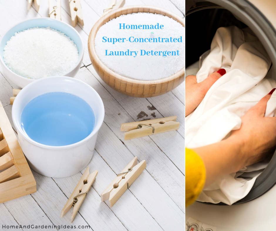 homemade Super-Concentrated Laundry Detergent