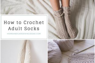 How to Crochet Adult Socks