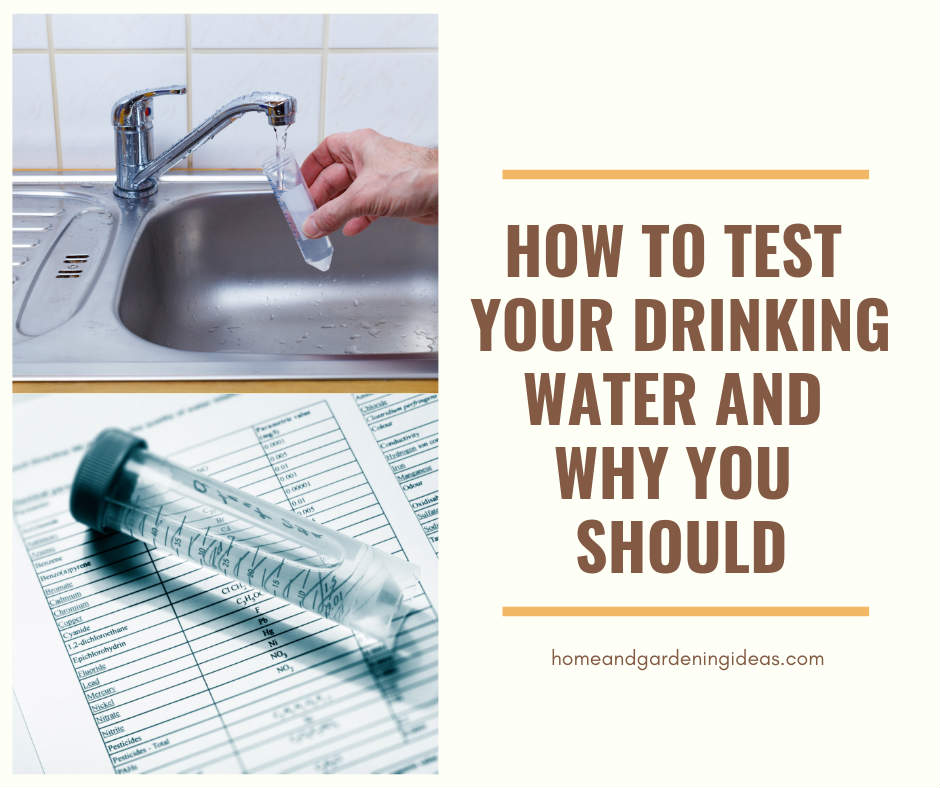 When and How to Test Your Water