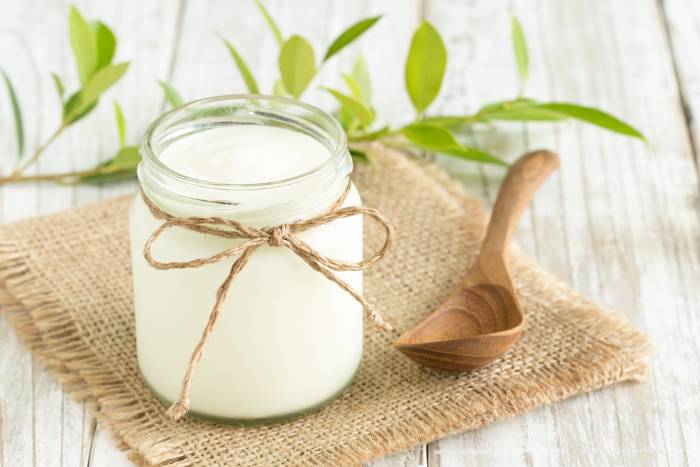 Yoghurt is known to contain living probiotic