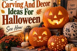 20 Pumpkins Carving And Decor Ideas For Halloween