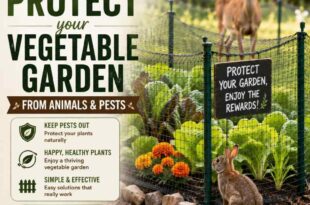 How To Protect Your Vegetable Garden From Animals & Pests