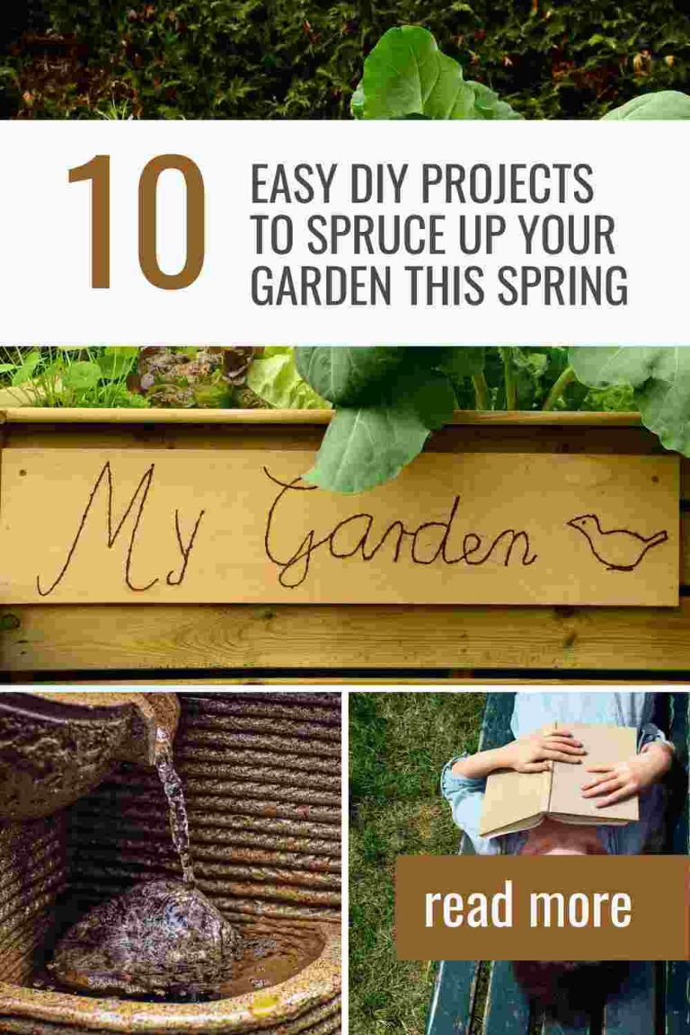 10 Easy DIY Projects to Spruce up Your Garden This Spring - Home and ...