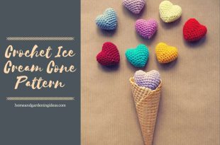 Crochet Ice Cream Cone Pattern