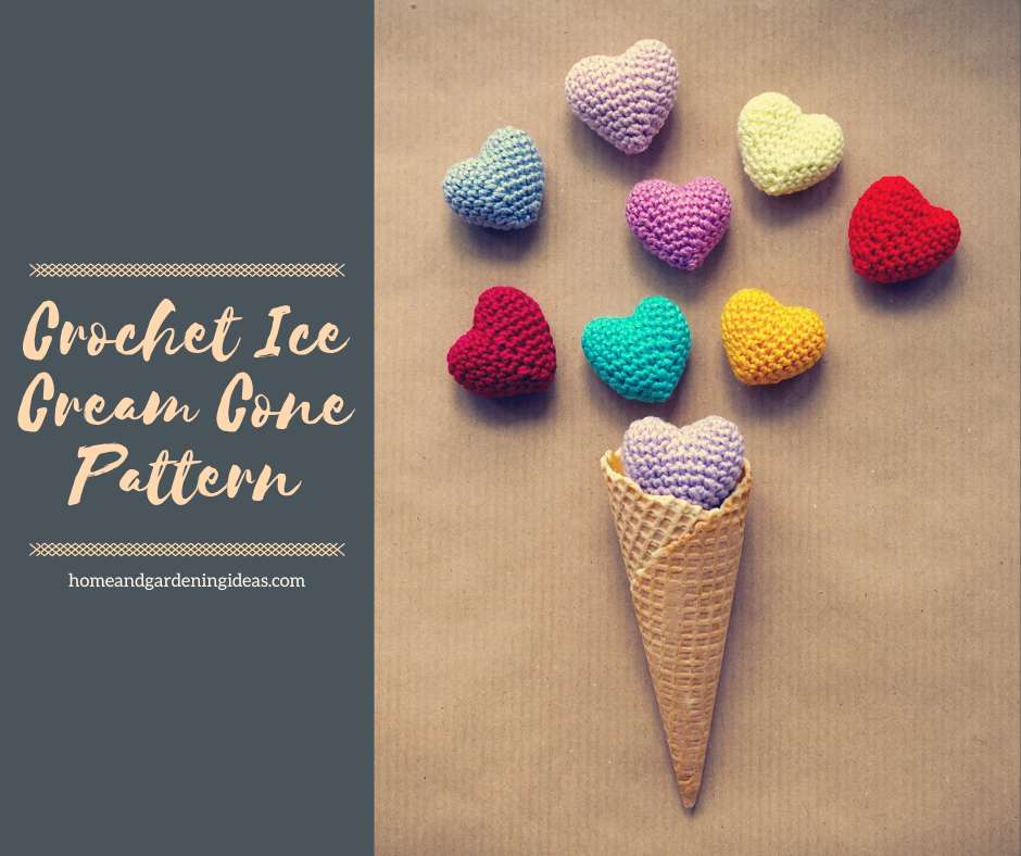 Crochet Ice Cream Cone Pattern