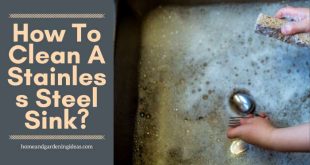 How To Clean A Stainless Steel Sink?