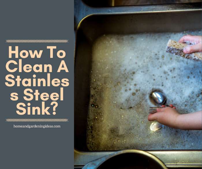 How To Clean A Stainless Steel Sink?