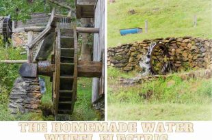 The Homemade Water Wheel Electric Generator