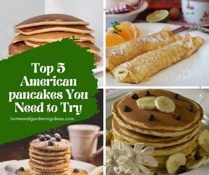 Top 5 American pancakes You Need to Try