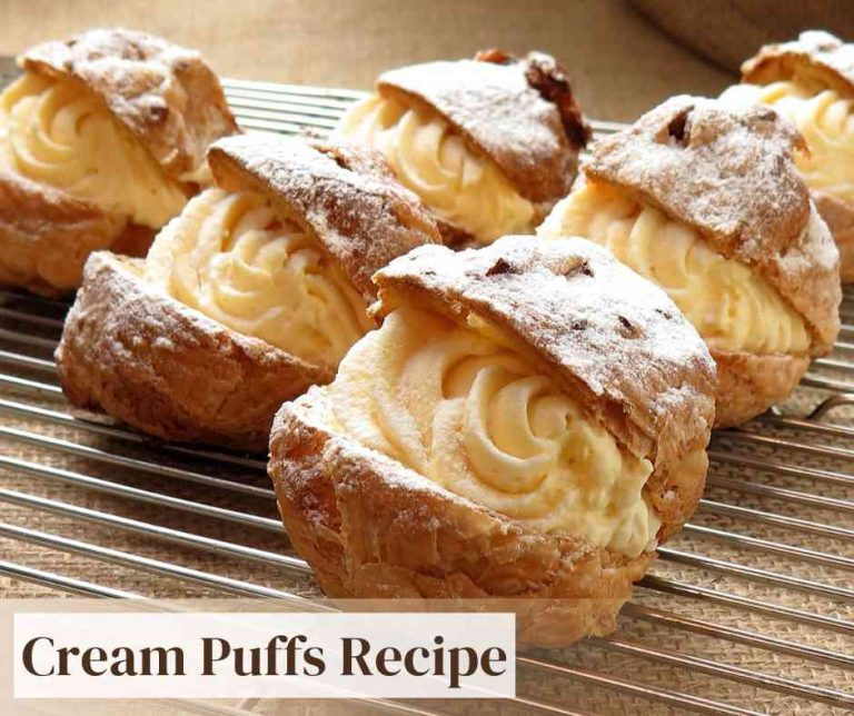 Cream Puffs Recipe Home and Gardening Ideas