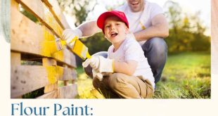 Flour Paint: A Natural and Sustainable Recipe for External Surfaces