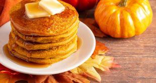Homemade Pumpkin Spice Pancakes