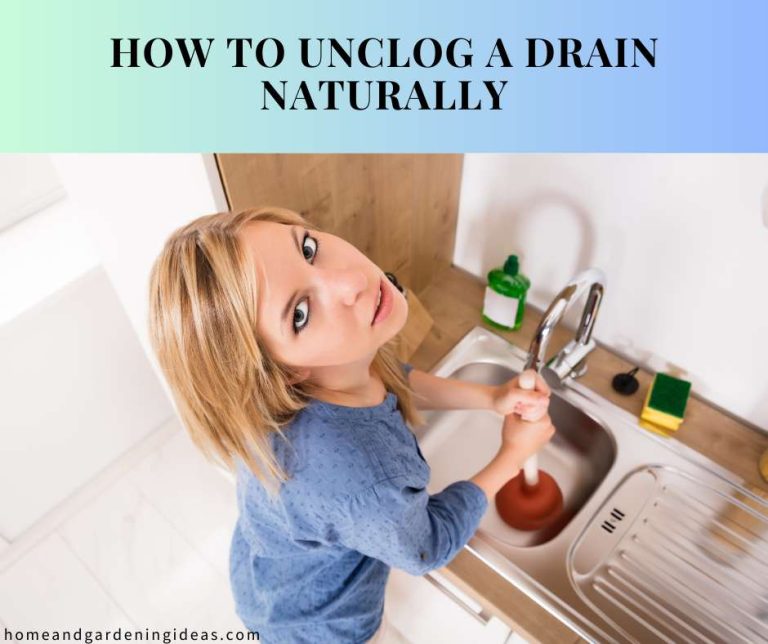 How to Unclog a Drain Naturally with Baking Soda and Vinegar Home and Gardening Ideas