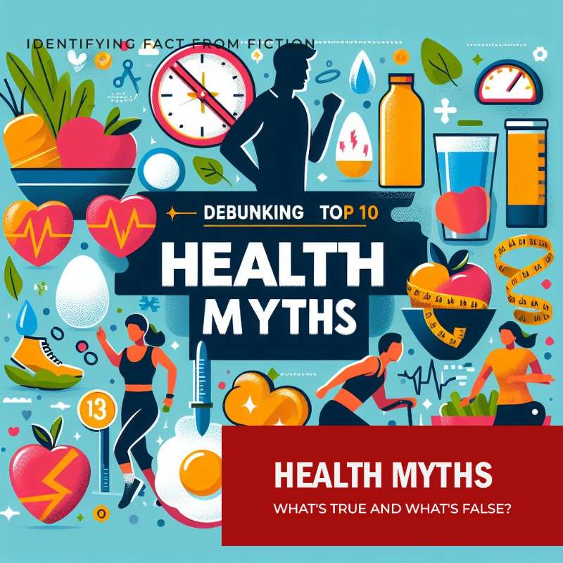Debunking the Top 10 Health Myths Separating Fact from Fiction