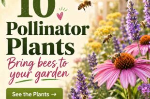 10 Pollinator Plants  - Bring Bees To Your Garden