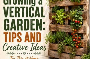 Growing a Vertical Garden: Tips and Creative Ideas