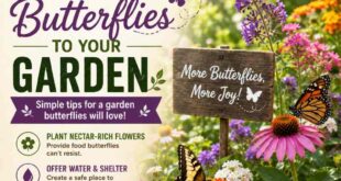 How to attract butterflies To Your Garden