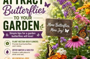 How to attract butterflies To Your Garden