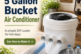 How to Make A 5 Gallon Bucket Air Conditioner