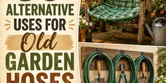 30+ Alternative Uses For Old Garden Hoses