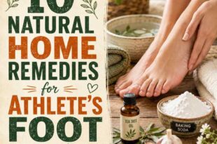 10 Natural Home Remedies for Athlete’s Foot