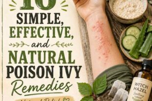 16 Simple, Effective, and Natural Poison Ivy Remedies