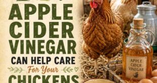 8 Ways Apple Cider Vinegar Can Help Care For Your Chickens